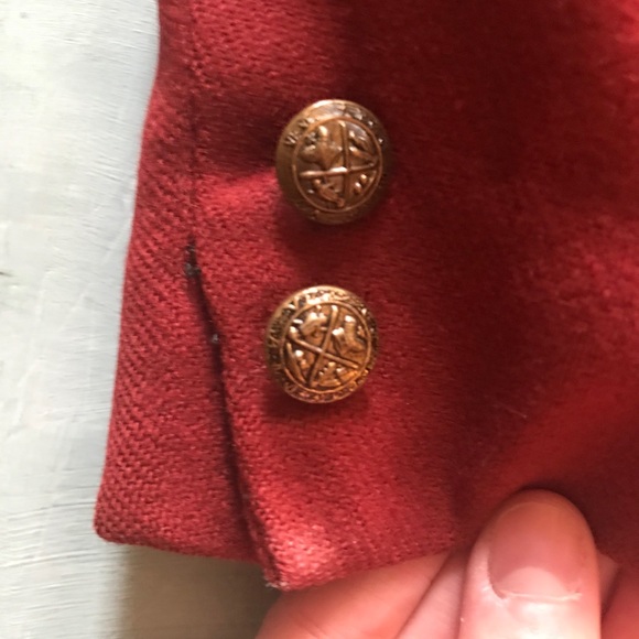 Vintage 1970s wool blazer with gold buttons - Picture 9 of 9